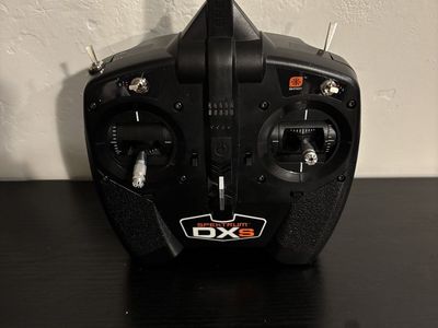 Spektrum DXS 7-Channel DSMX/DSM2 RC Transmitter Remote Controller, Black