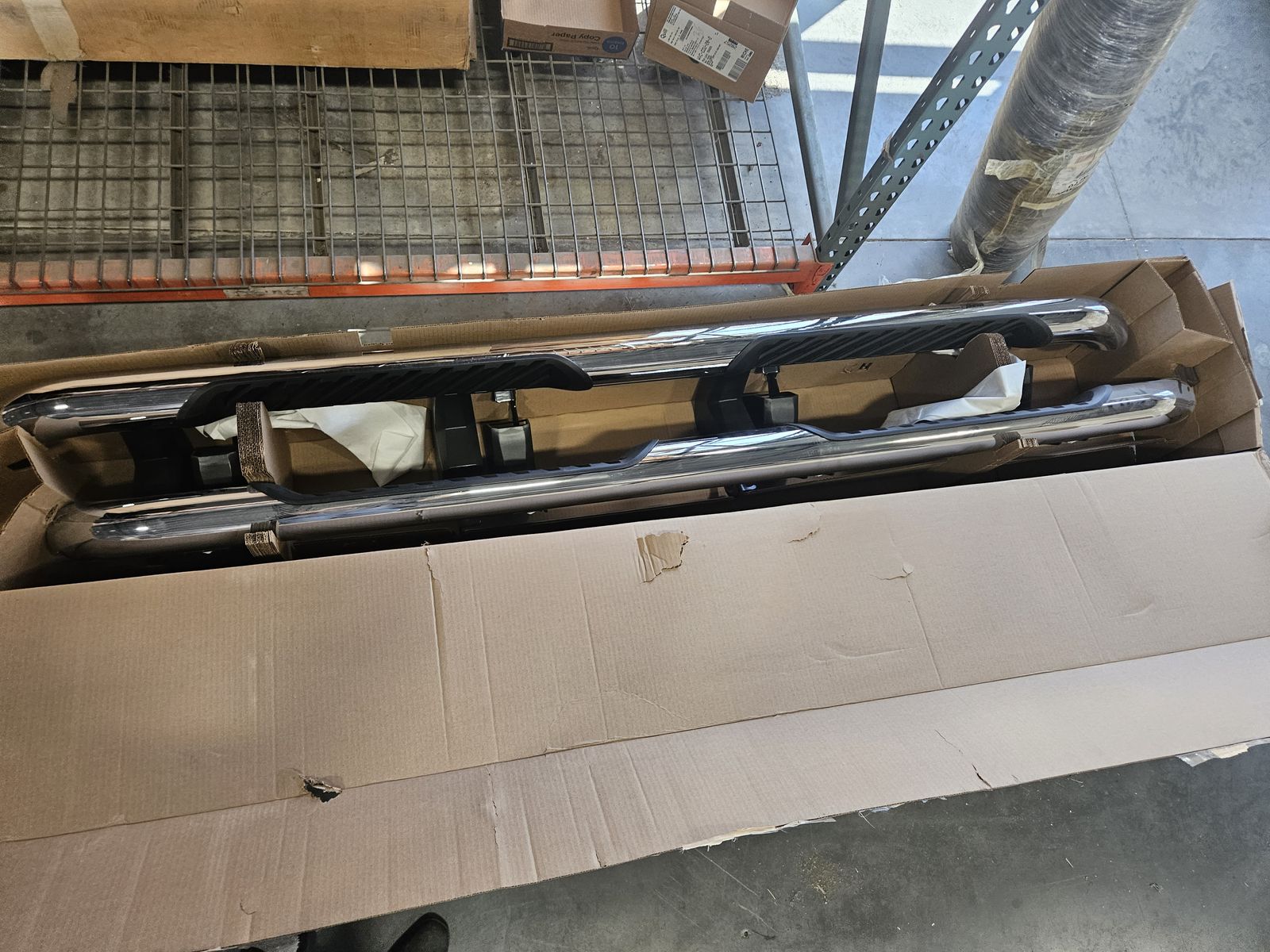 Oval Tube Step Bars