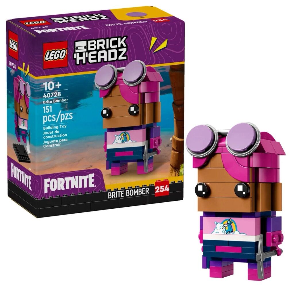 LEGO Brickheadz Fortnite Brite Bomber 40728 - NEW