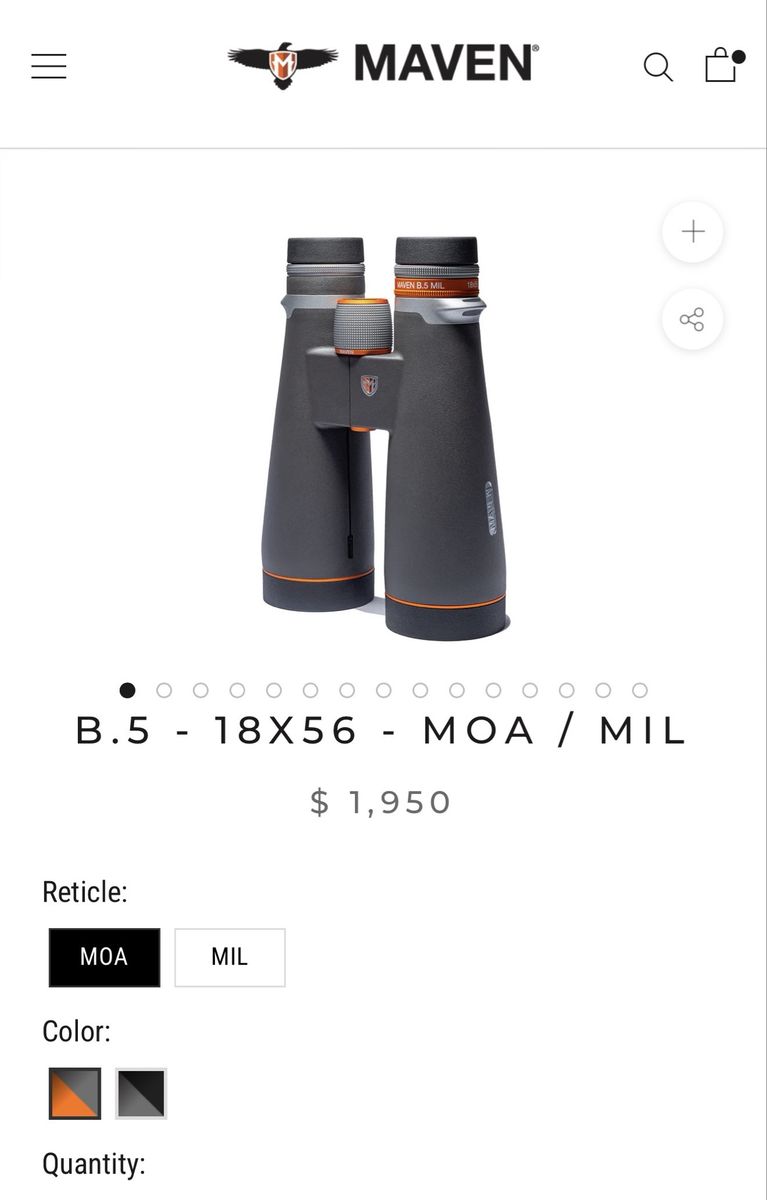 Maven 18x56 B5 MOA 