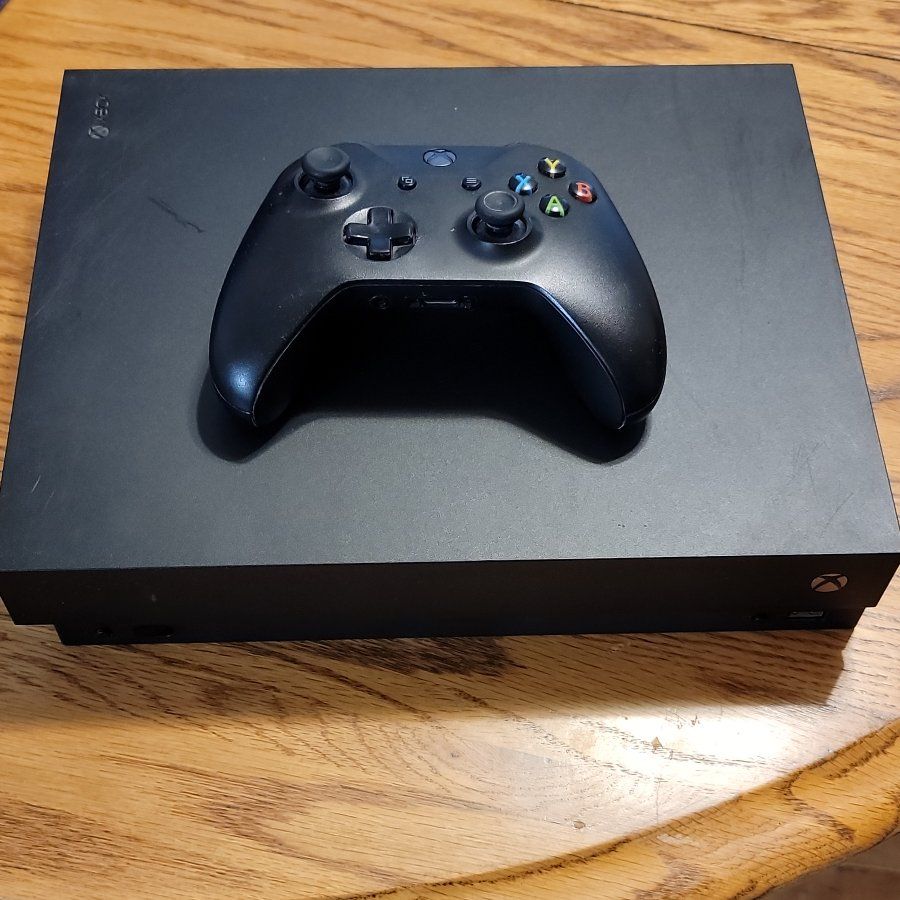 Microsoft Xbox One X 500GB SSD Gaming Console with Wireless Controller - Used