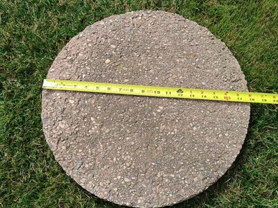 18" Round Step Stones - Concrete Pavers