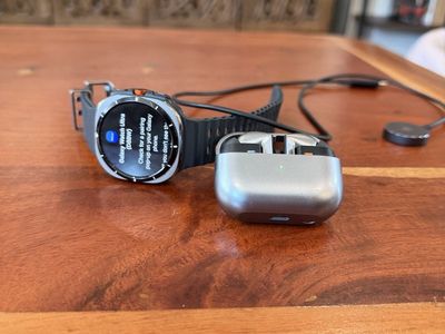 Galaxy watch ultra and earbuds 3 pro