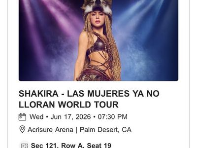 Shakira Tickets