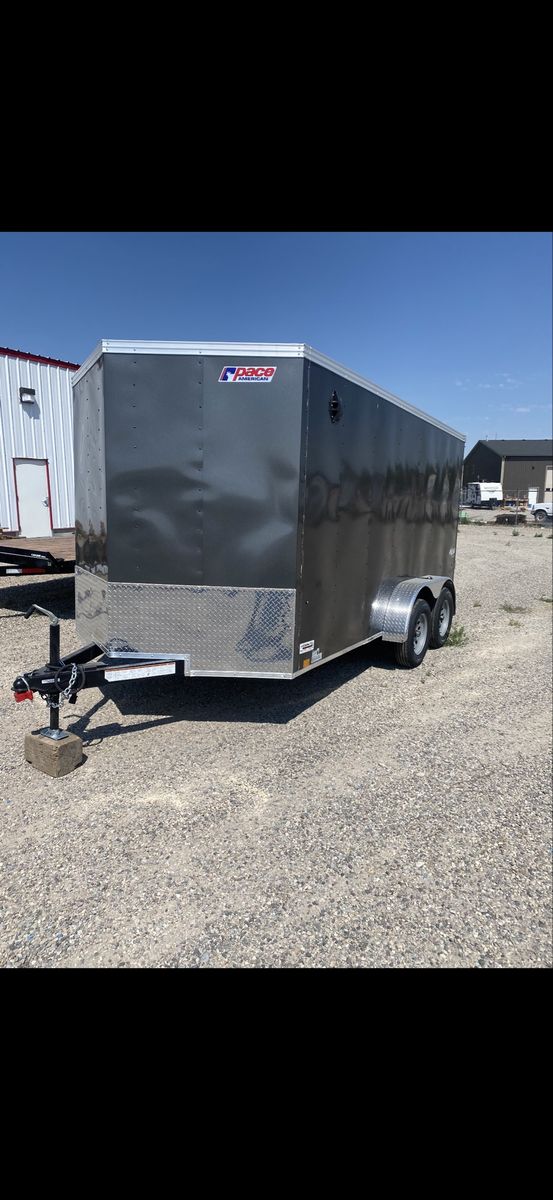 Pace American Cargo Trailer - Enclosed Cargo Trailer 14 x 7