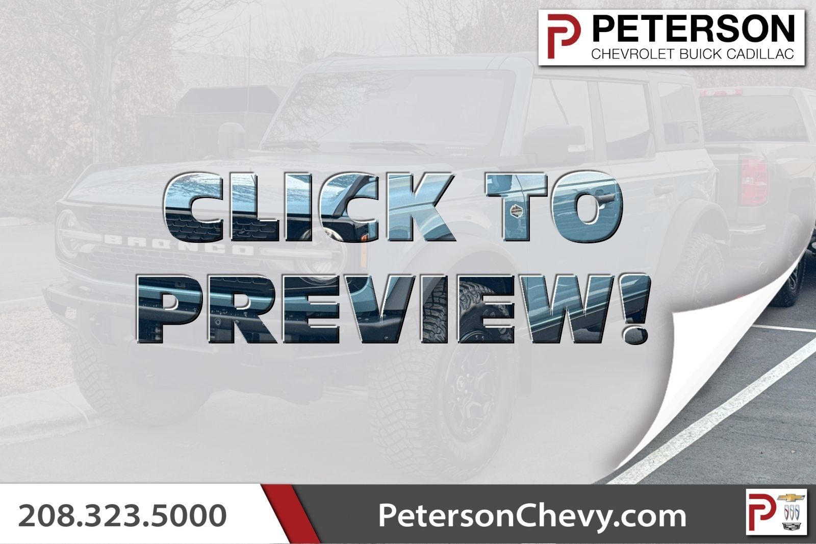 2023 Ford Bronco Wildtrak Advanced