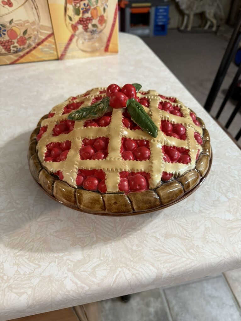 New Cherry Pie Dish