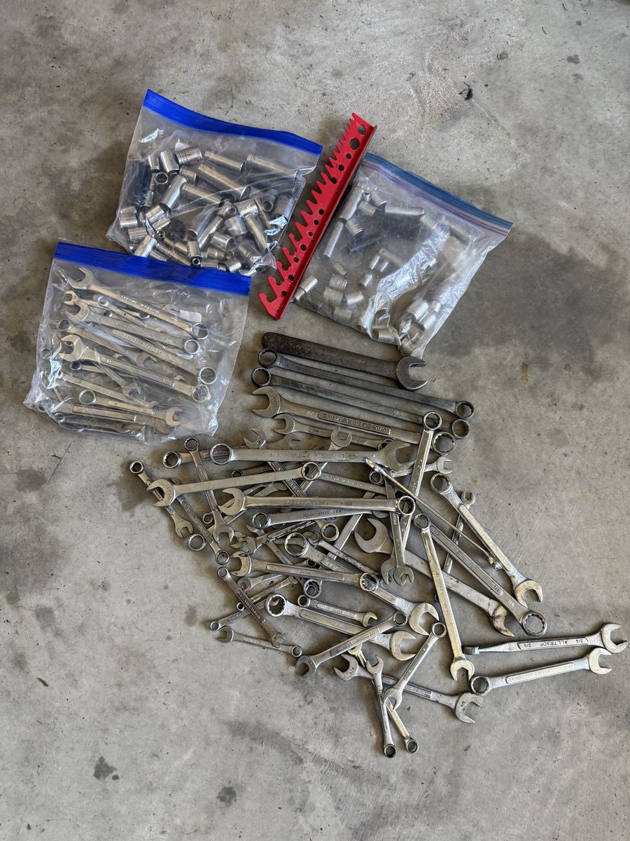 $1 Sockets and Wrenches
