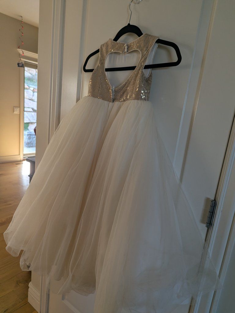 Flower girl / wedding dress Size 6