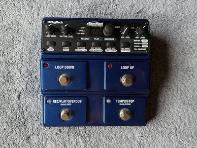 DigiTech JamMan Stereo Looper and Phrase Sampler Pedal with Power Supply - Mint