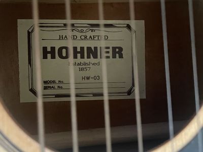 Hohner Guitar
