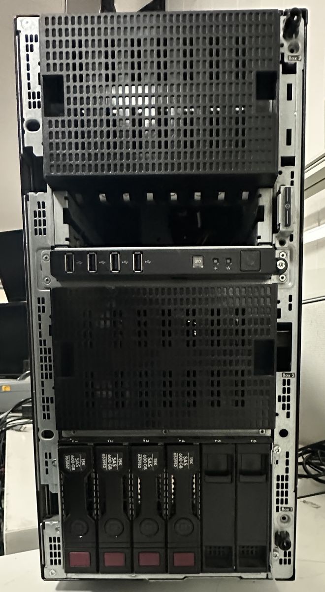 HP ProLiant ML350p Gen8 Server, 2 x Xeon E5-2620, 72GB RAM, 1.8TB Storage - $300 OBO (Has Errors - Please Read Full Description)