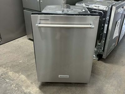 NEW KITCHENAID 44 DBA STAINLESS DISHWASHER W 3RD RACK
