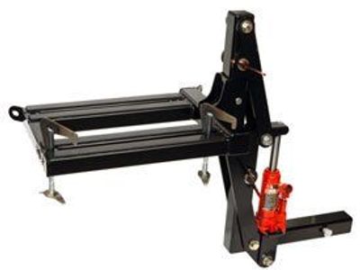 Motorcycle Hitch Carrier Hauler with Hydraulic Lift