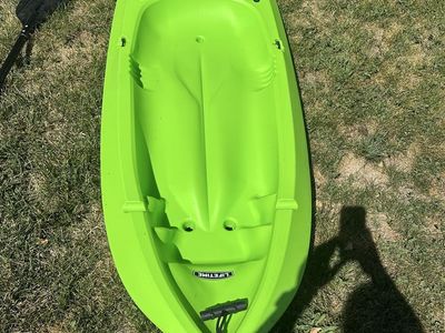Lifetime Wave Youth Kayak - Green, Max 130 lbs, with Paddle