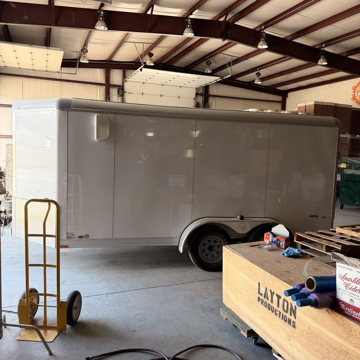 22ft Wells Cargo enclosed utility trailer
