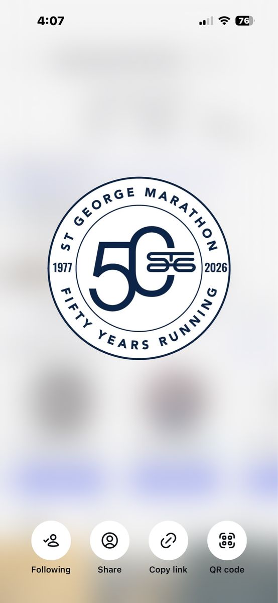 St george marathon bib