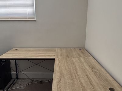 L-Shaped Desk, $35 OBO