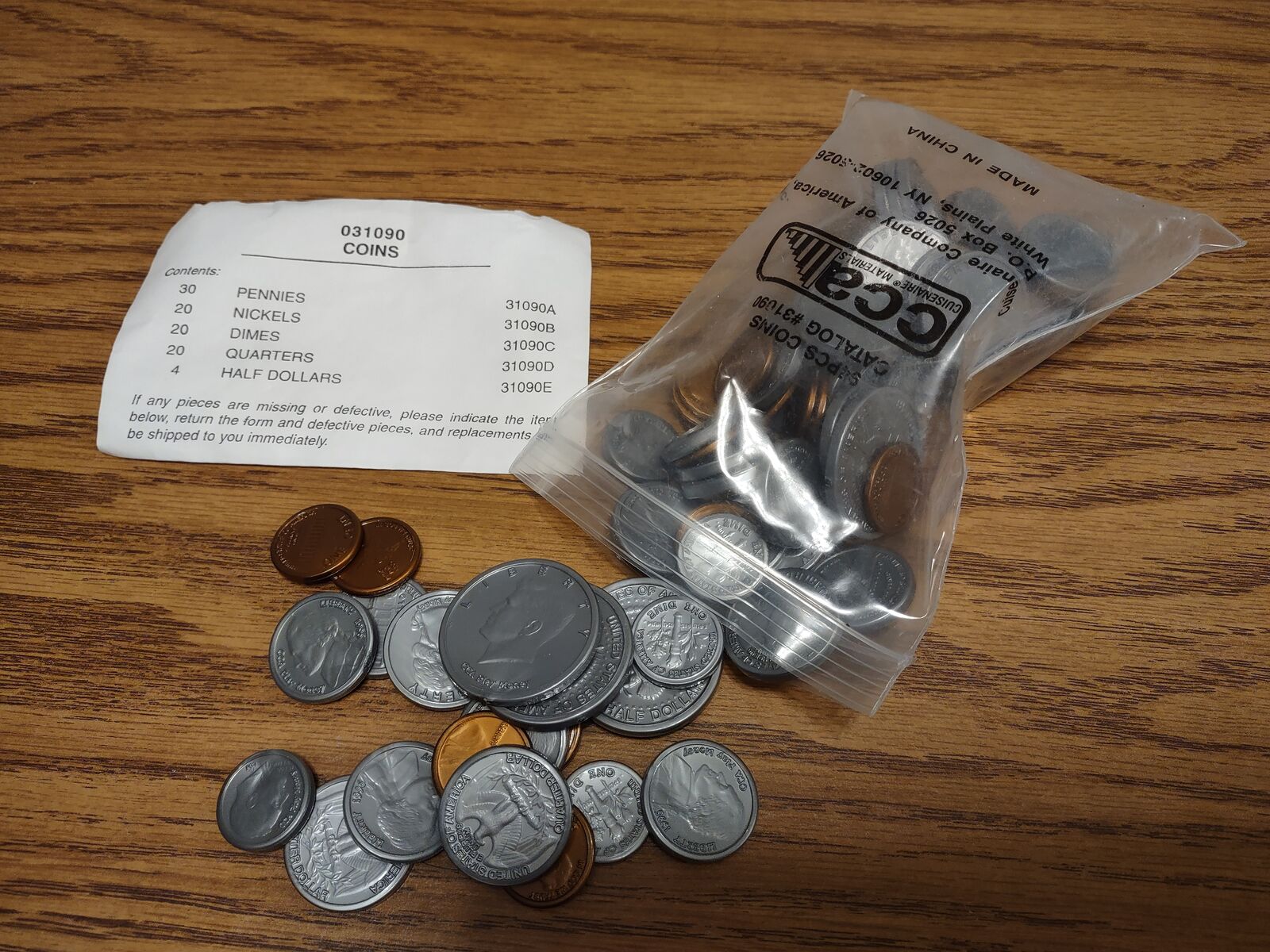 COINS FOR LEARNING