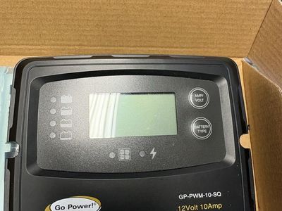 Go Power! GP-PWM-10-SQ 12V 10A Solar Charge Controller