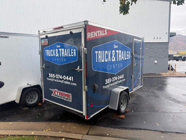 WELLS CARGO 6x12 ENCLOSED TRAILER RENTAL $45
