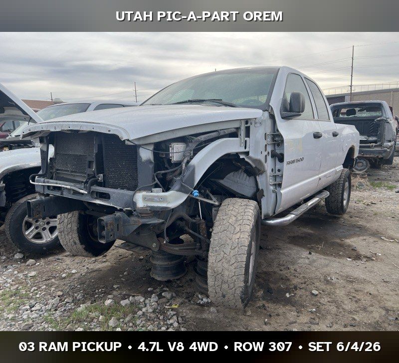 2003 Dodge Ram Pickup Parts - UTPAP Orem