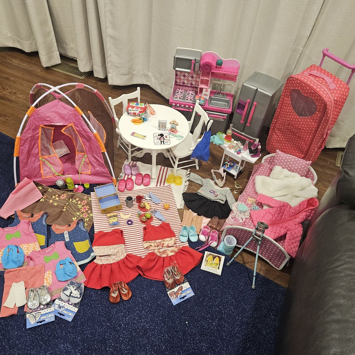 Huge Our Generation & Springfield 18" Doll Furniture & Accessory Mega-Lot!
