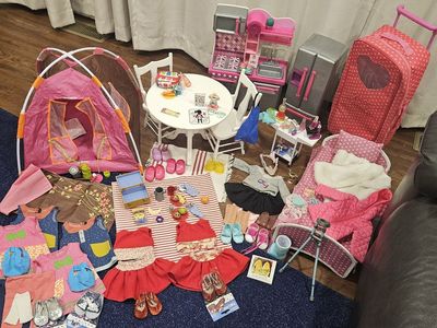 Huge Our Generation & Springfield 18" Doll Furniture & Accessory Mega-Lot!