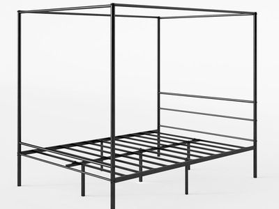 Queen Metal canopy bed frame