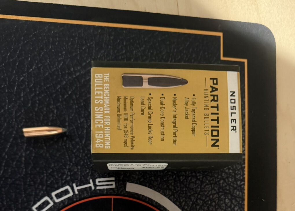 270 Caliber 150 Grain Partition 50 Ct