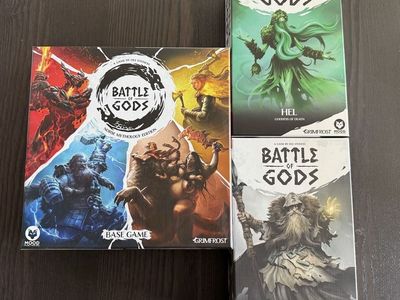 Battle of the gods board game plus expansions
