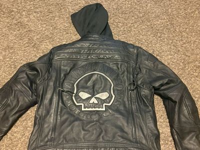 Harley Davidson 3-1 Leather Protective Jacket/ CCW
