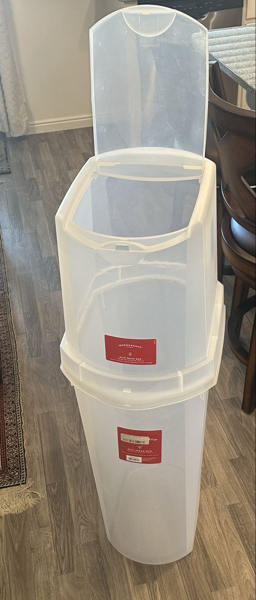 Gift Wrap Storage Container