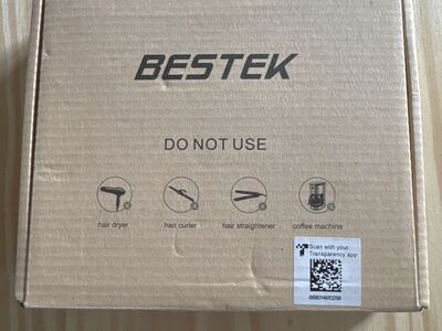 2 Bestek MRJ201GU 4-Port USB 2 Outlets 250W