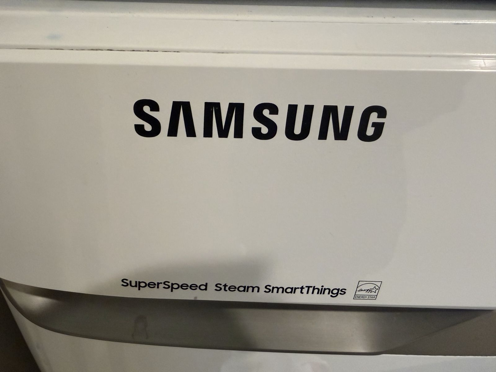 Samsung Washer Dryer Set SuperSpeed Steam SmartThings MultiSteam Moisture Sensor White