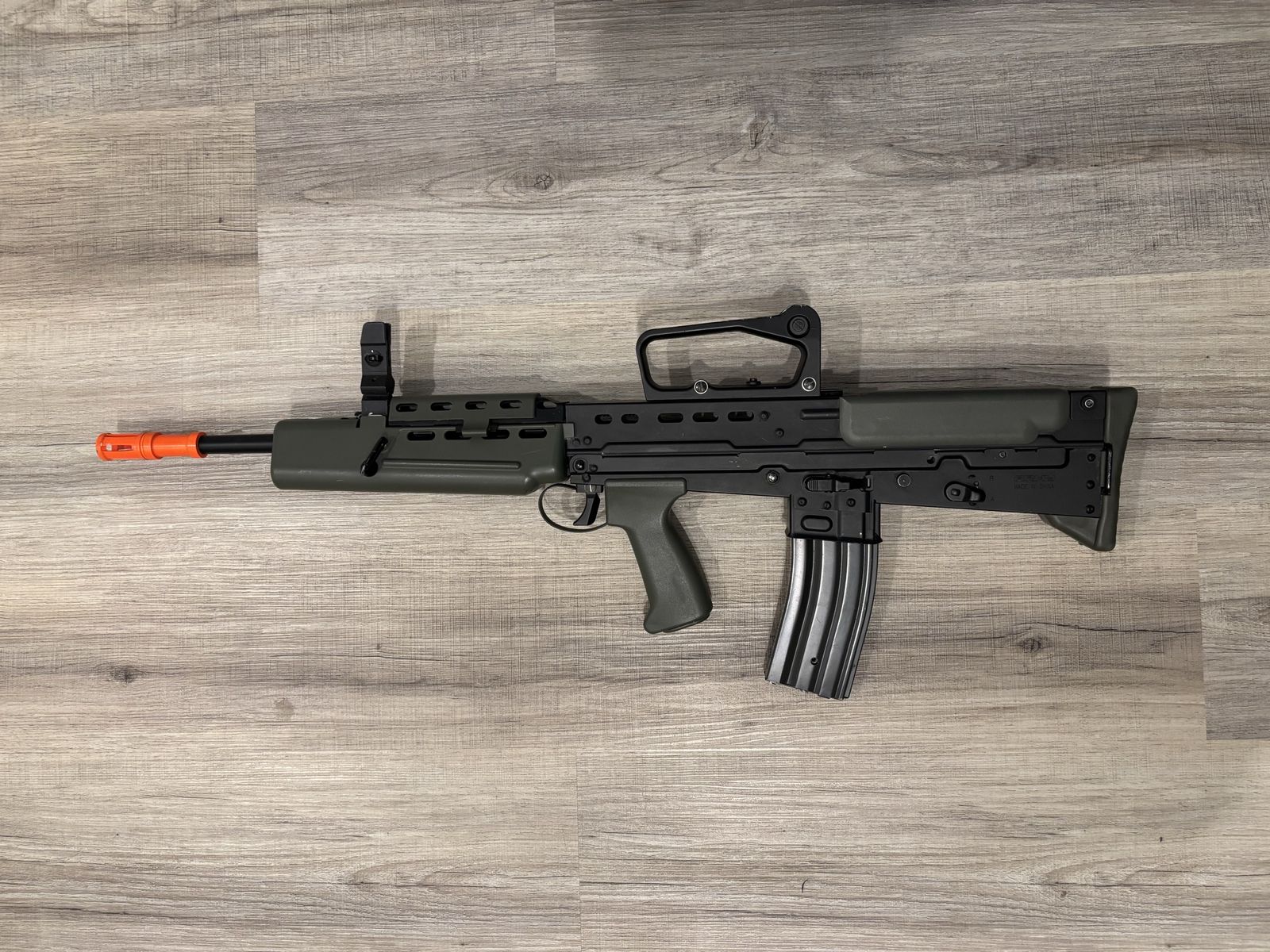 Army Armament R85A1 L85 AEG (Boneyard) + Mossberg 500 Spring Shotgun