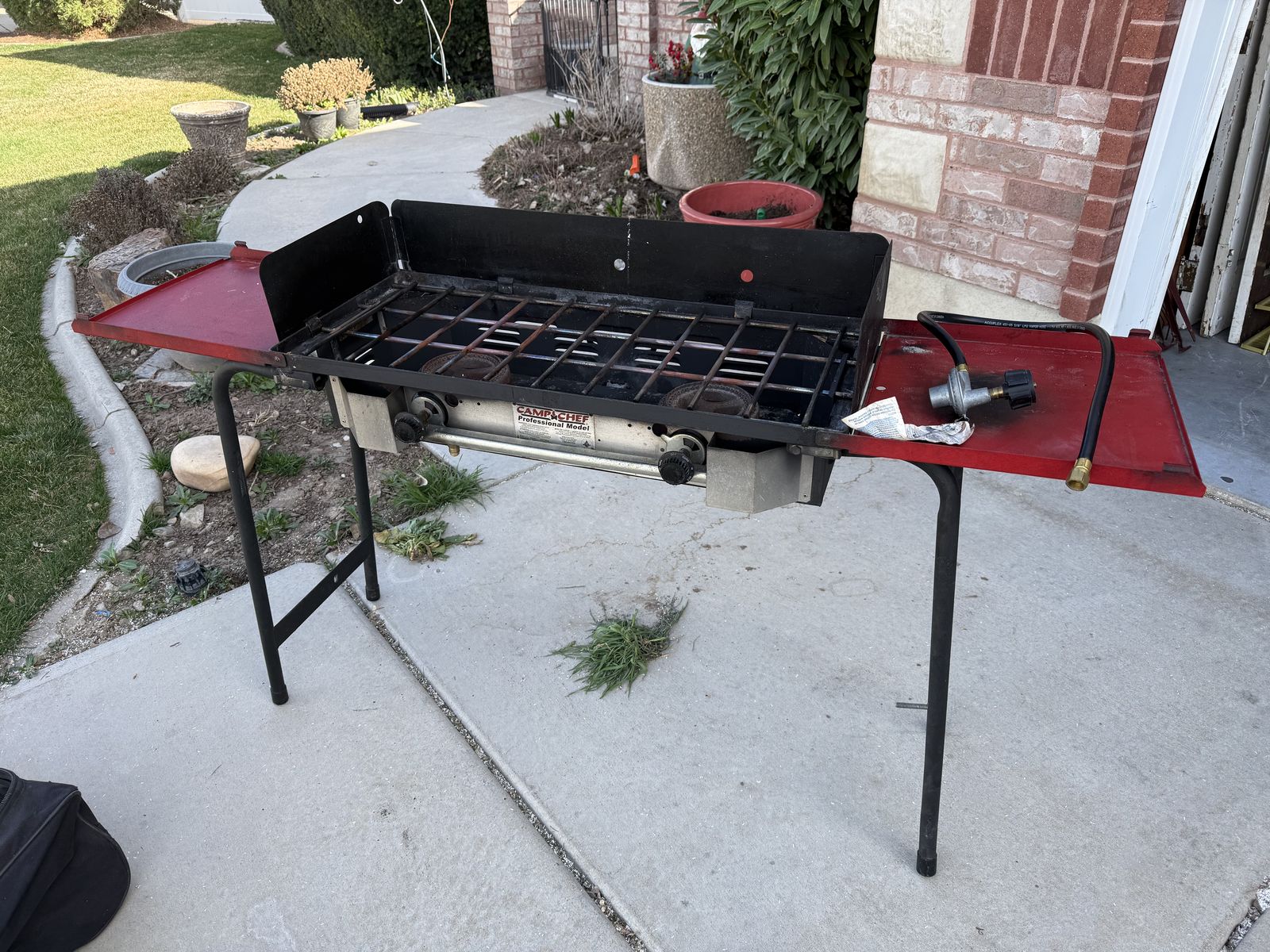 Camp Chef Double Burner With Griddle