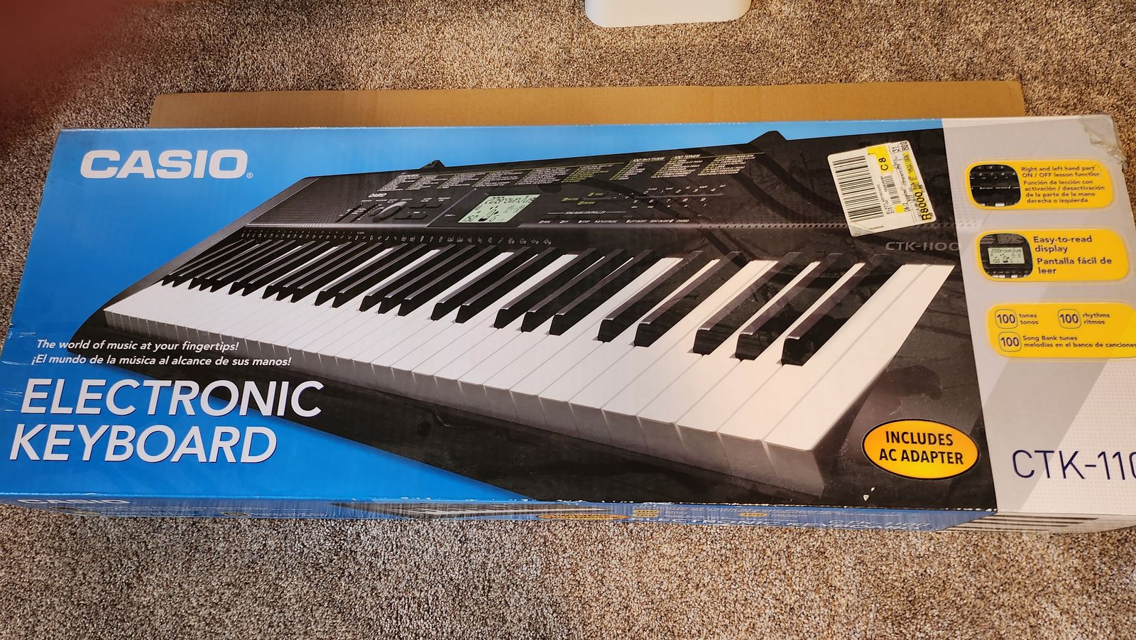 Casio Electronic Keyboard CTK-1100
