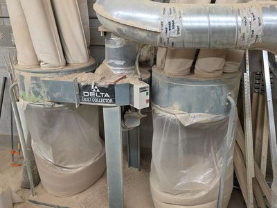 Delta 5 hp dust collector