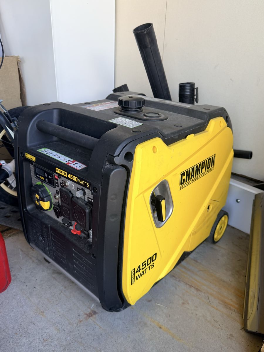 Champion 4500 Watt Generator
