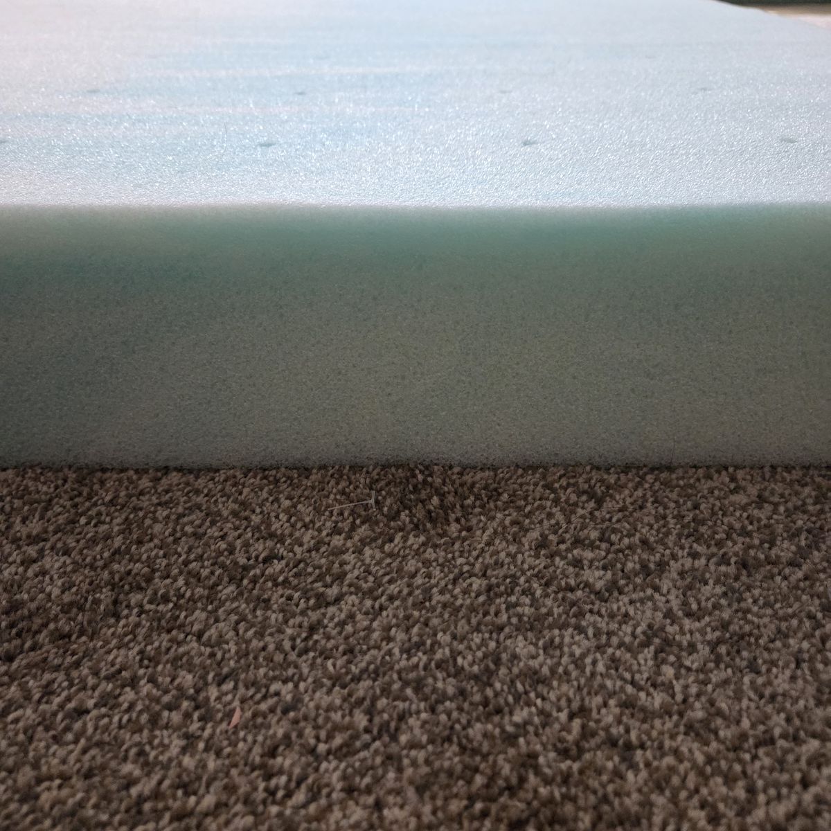 FREE memory foam mattress topper - 4 inches thick