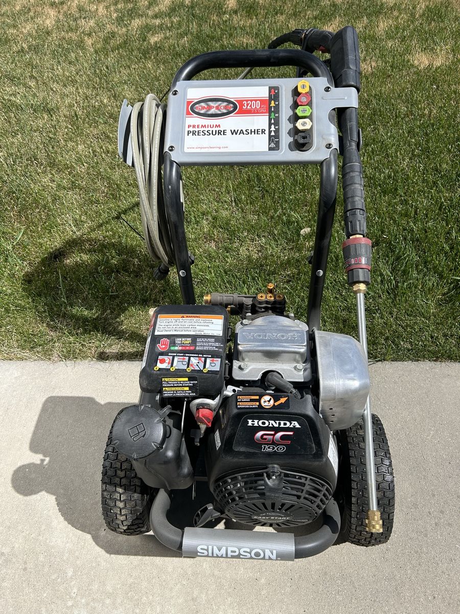 Simpson Premium Pressure Washer