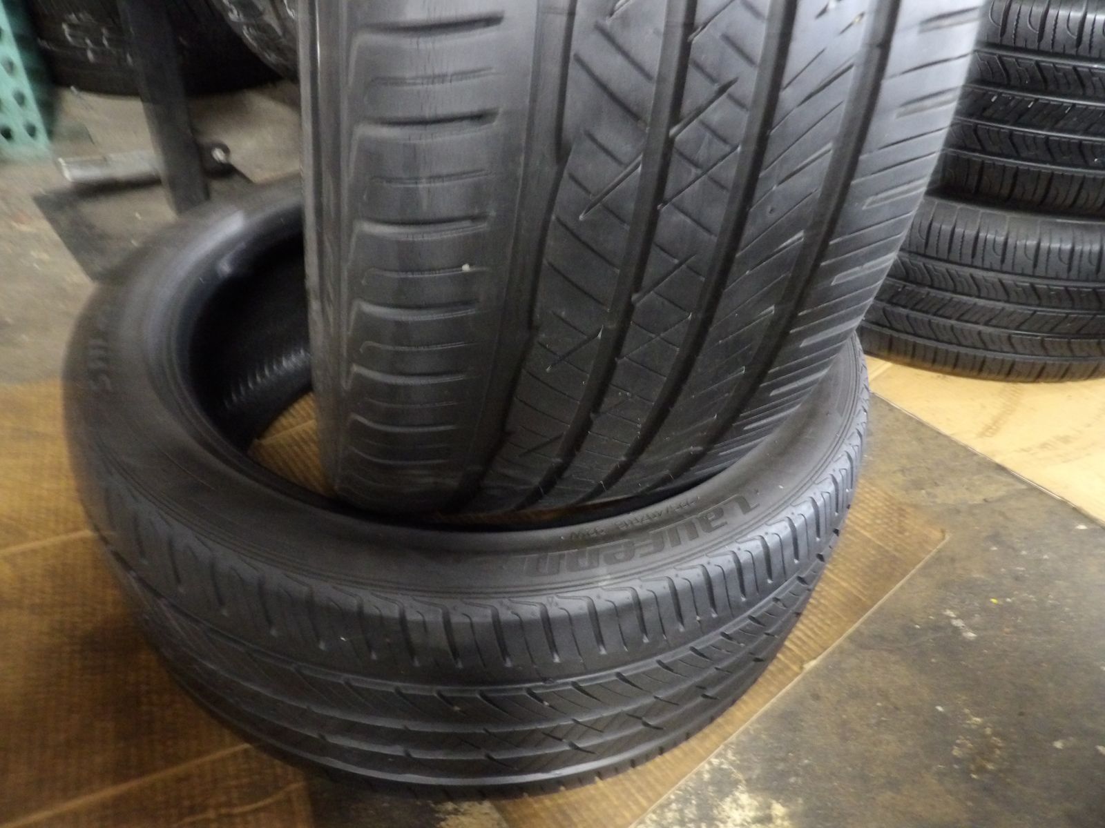 225/40R18 LAUFENN S FIT A/S PAIR OF TWO USED TIRES