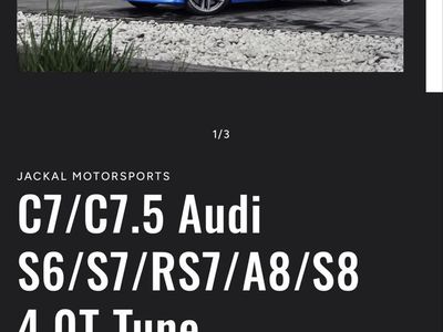 Jackal Motorsports Tuning Cable OBDII Cable for Audi C7/C7.5 4.0T S6 S7 RS7 A8 S8