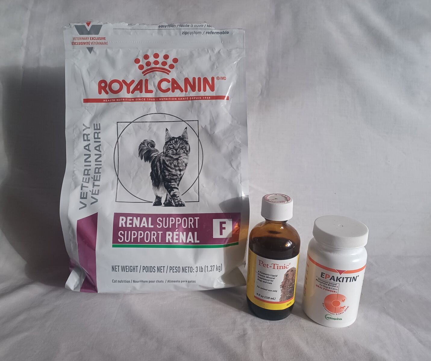Cat Food and Vitamins & Minerals