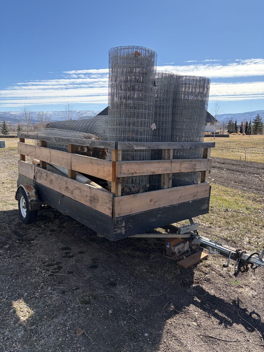 6’ wire fencing