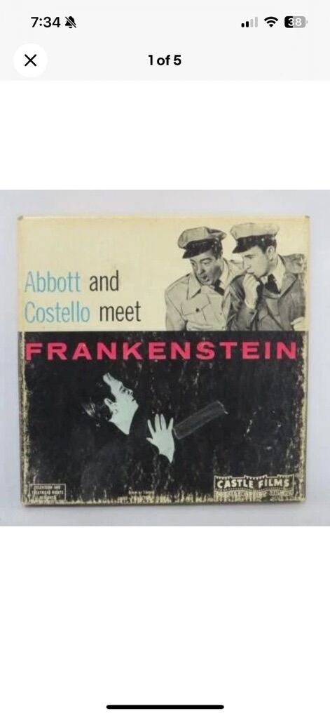 Abbott and Costello Meet Frankenstein - 8mm Film