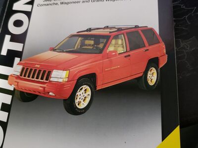 CHILTON JEEP WAGONEER / COMANCHE / CHEROKEE 1984 – 2001 REPAIR MANUAL