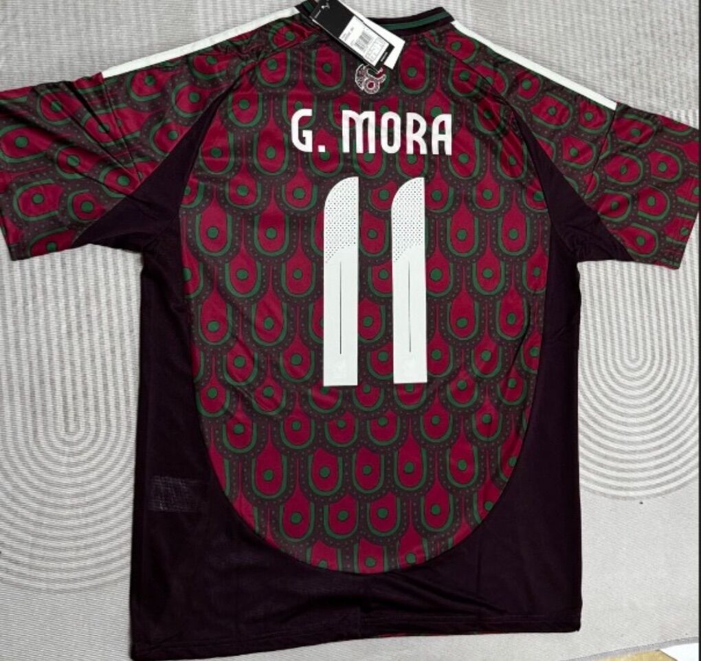 G. Mora #11 | XL | Mexico 2025 Home Jersey