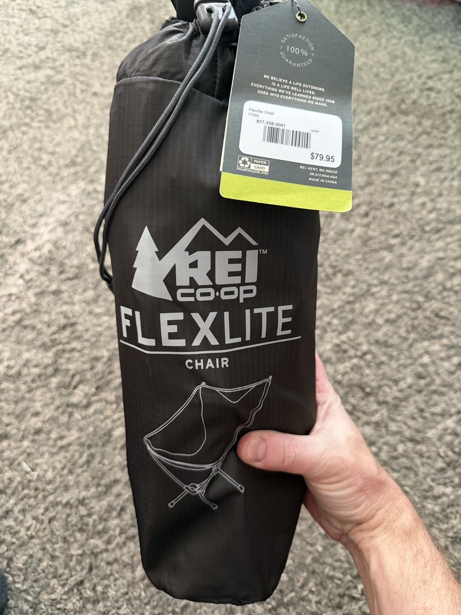 REI Co-op Flexlite Chair - New with Tags